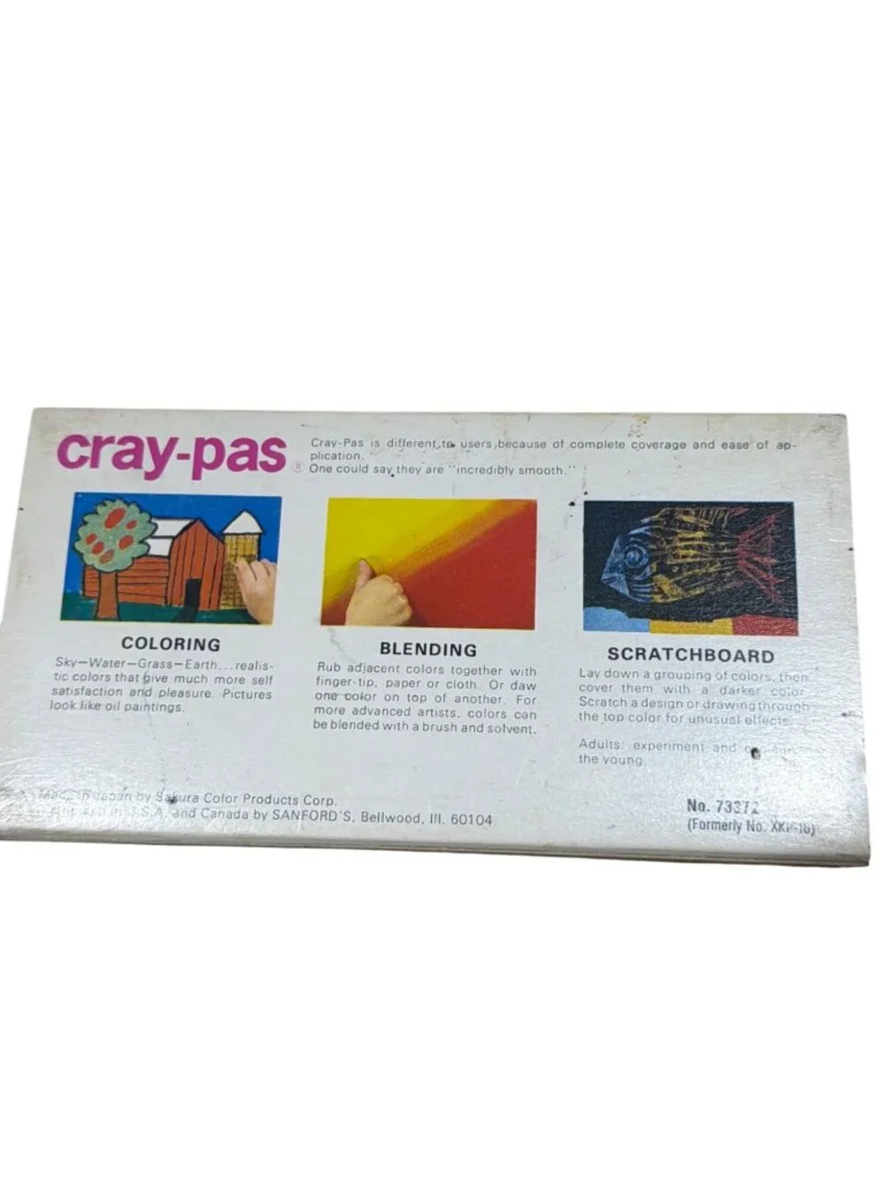 Cray-Pas Colors Spectrum Set Of 16 Oil Pastels By Sakura